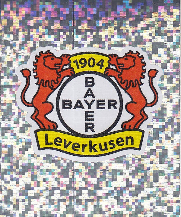 Bayer Leverkusen / Topps Bundesliga 2009 / Vereinslogo / Glitzerbild / Nr. 249