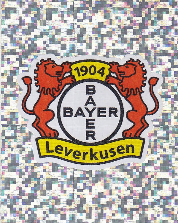 Bayer 04 Leverkusen Vereinslogo 2009 Glitzer Nr.249