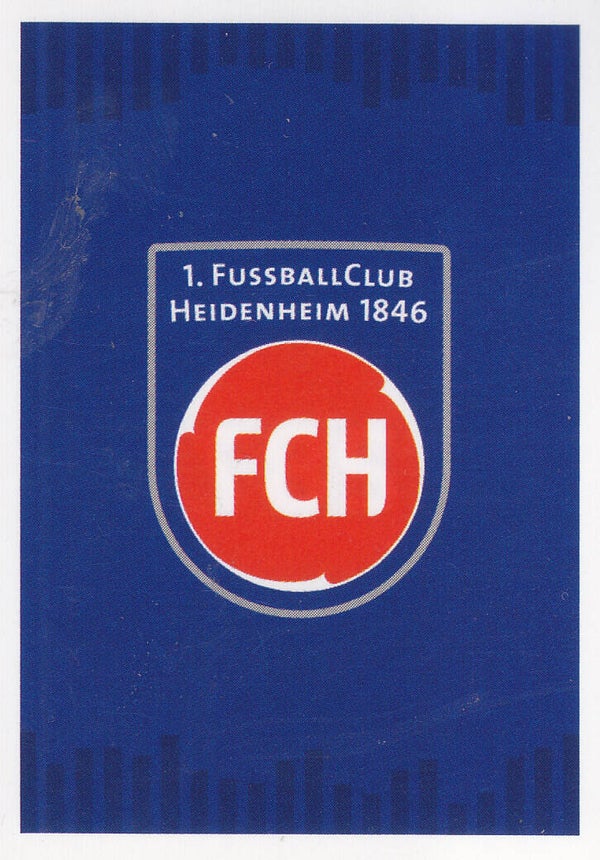 FC Heidenheim / Topps Bundesliga 2017 / Vereinslogo /  Nr. 287