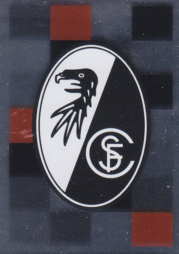 SC Freiburg / Topps Bundesliga 2018 / Vereinslogo Glitzer / Nr. 94
