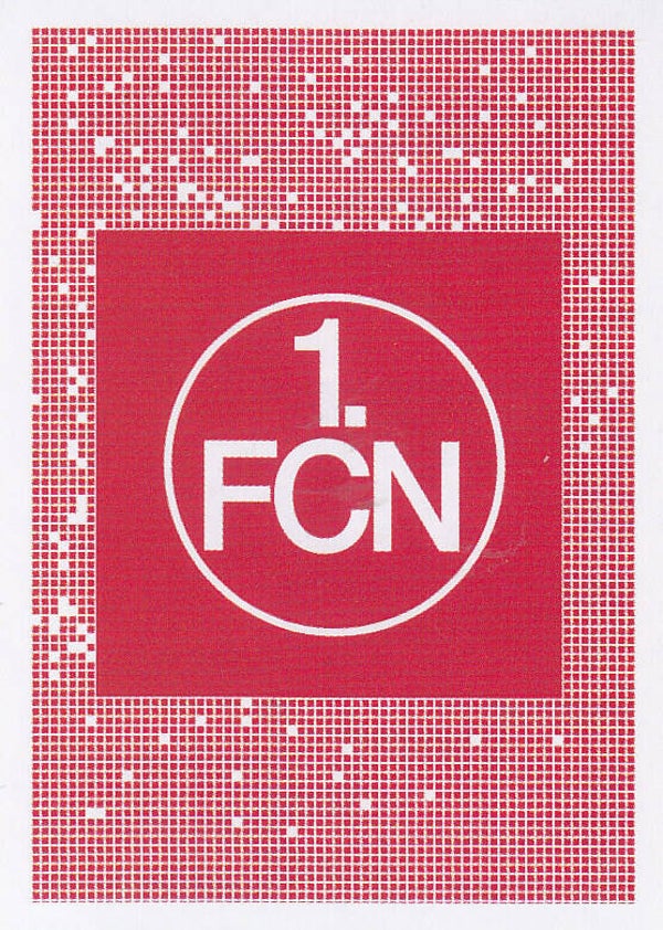 1.FC Nürnberg - Topps Bundesliga 2019 - Vereinslogo - Nr. 289