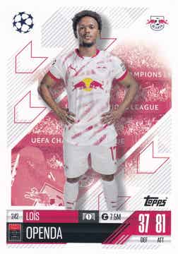 Lois Openda - RB Leipzig - Topps Champions League 2024 - Basis Karte - Nr. 242