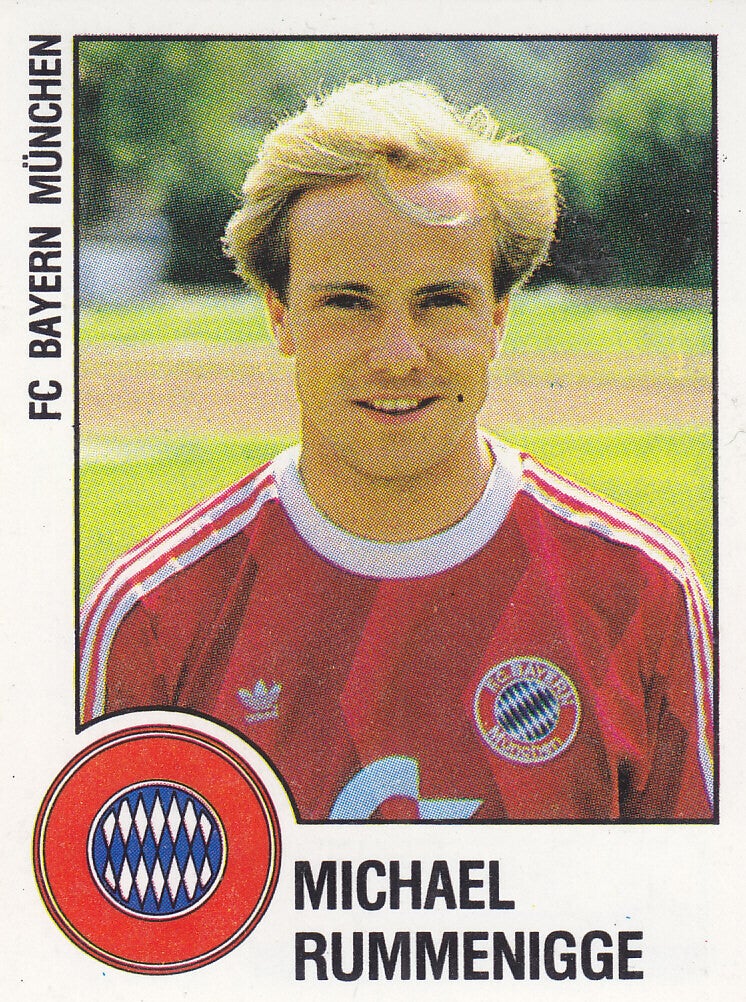 Michael Rummenigge / FC Bayern München / Panini Bundesliga 1988 / Basis Bild / Nr.249