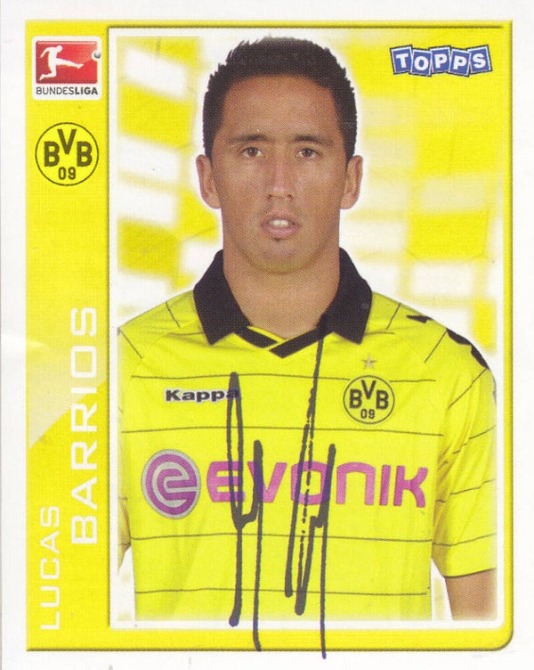 Lucas Barrios / Borussia Dortmund / Topps Bundesliga 2010 / Basis Bild / Nr. 46