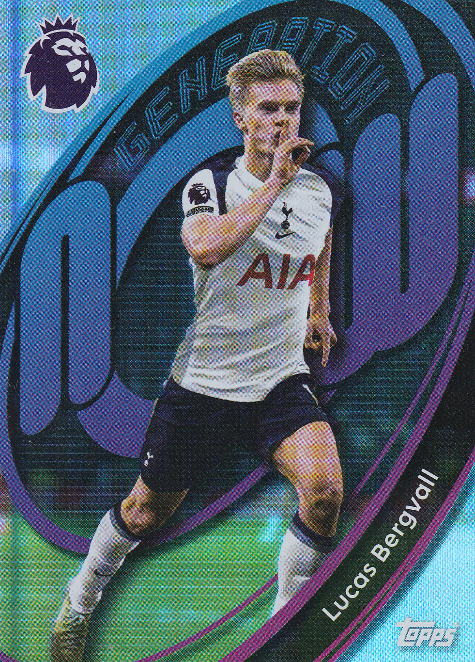 Lucas Bergvall - Tottenham Hotspur - Topps Premier League 2026 - Generation Now - Nr. 268