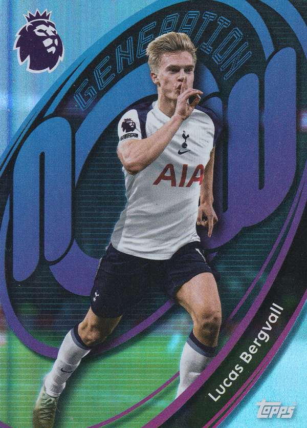 Lucas Bergvall - Tottenham Hotspur - Topps Premier League 2026 - Generation Now - Nr. 268