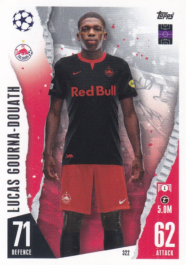 Lucas Gourna-Douath / FC Salzburg / Topps Champions League 2023 / Basis Karte / Nr. 322