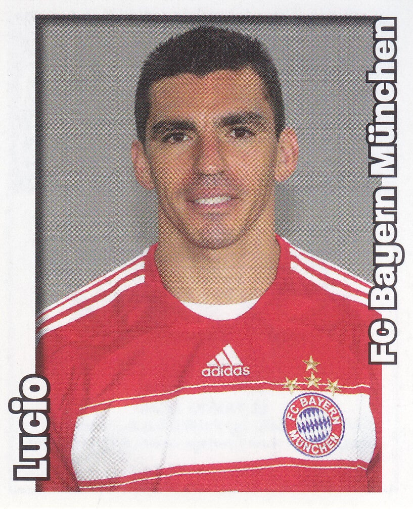 Lucio / FC Bayern München / Panini Bundesliga 2008 / Basis Bild / Nr. 397