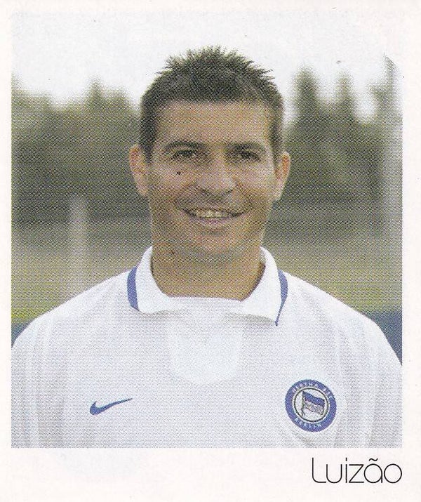 Luizäo / Hertha BSC Berlin / Panini Bundesliga 2003 / Basis Bild / Nr. 25