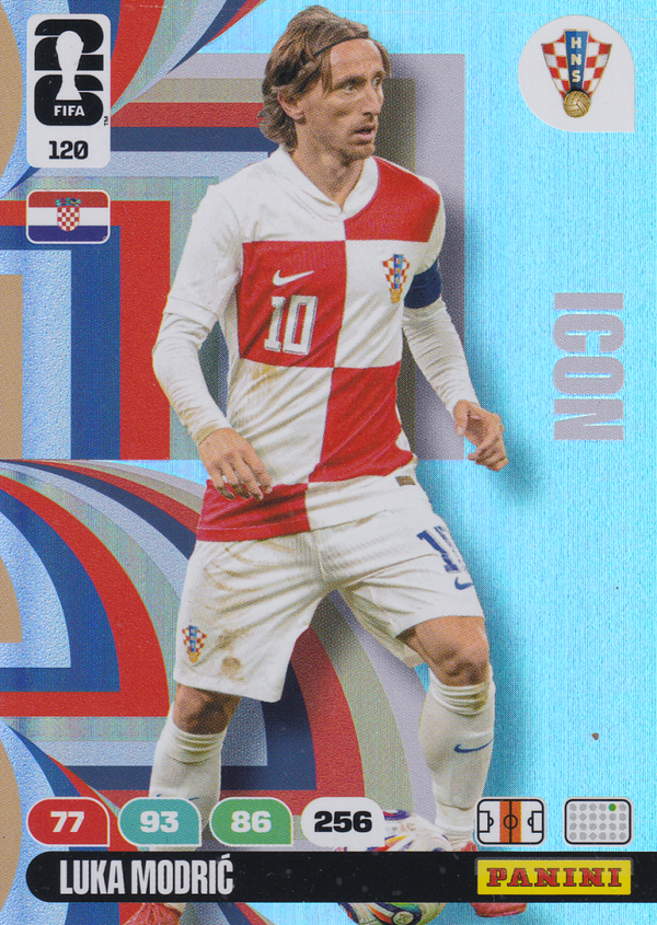 Luka Modric - Kroatien - Panini WM 2026 - Icon - Nr. 120