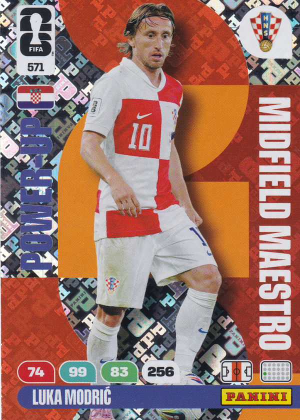 Luka Modric - Kroatien - Panini WM 2026 - Power Up - Midfield Maestro - Nr. 571