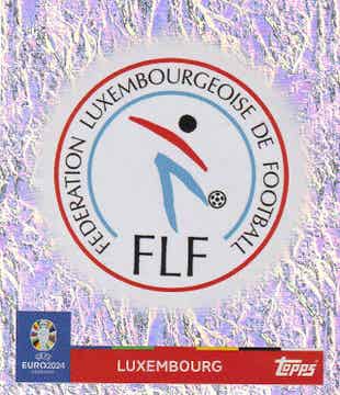 Luxemburg / Topps EM 2024 / Vereinslogo Silber / Nr. LUX 1