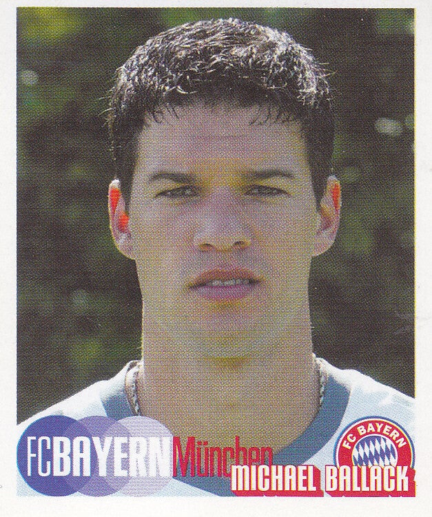 Michael Ballack FC Bayern München Basis Bild