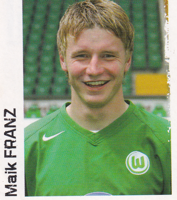 Maik Franz - VFL Wolfsburg - Panini Bundesliga 2004 - Basis Bild - Nr. 474