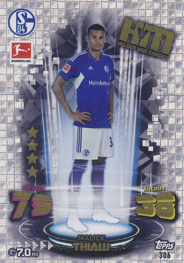 Malick Thiaw FC Schalke 04 Helden von Morgen Nr.306