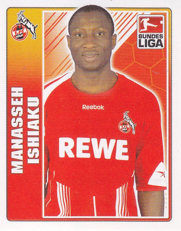 Manasseh Ishiako / 1.FC Köln / Topps Bundesliga 2009 / Basis Bild / Nr. 248