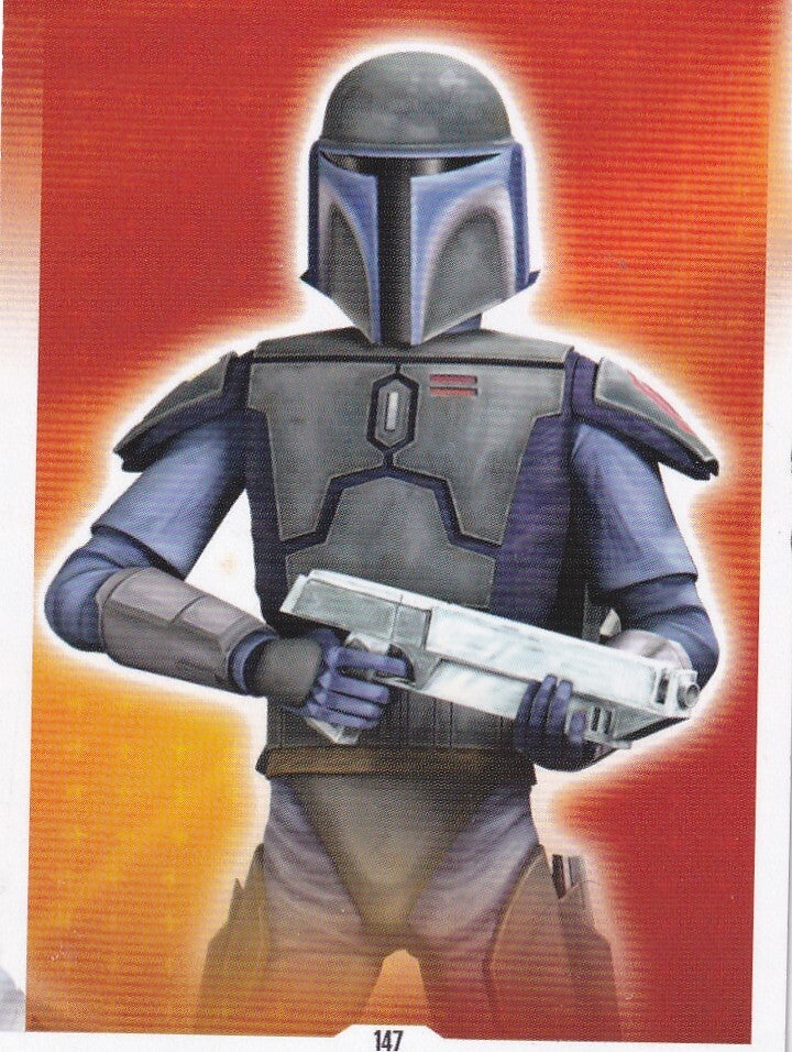 Mandalorian / Topps Star Wars Force Attax 2010 / Separatist / Strike Force / Nr. FA 147