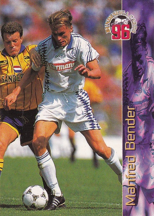 Manfred Bender / Karlsruher SC / Panini Bundesliga 1996 / Basis Karte / Nr. 113