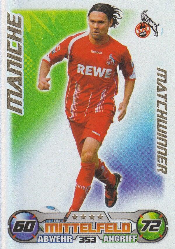 Maniche / 1.FC Köln / Topps Match Attax 2009 / Matchwinner / Nr. 353
