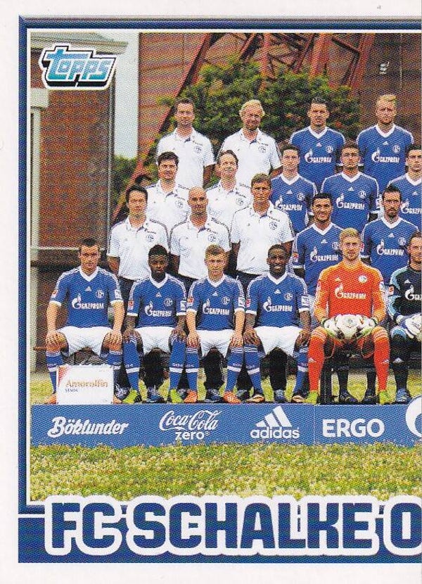 FC Schalke 04 / Topps Bundesliga 2013 / Mannschaftsbild 1 / Nr. 231