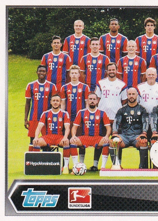 FC Bayern München / Topps Bundesliga 2014 / Mannschaftsbild 1 / Nr. 199
