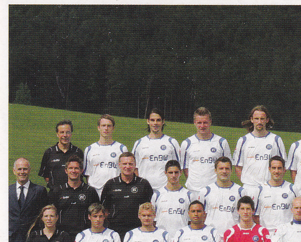 Karlsruher SC - Panini Bundesliga 2008 - Mannschaftsbild 1 - Nr. 276