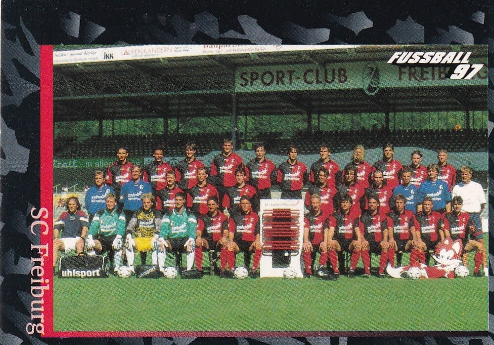 SC Freiburg - Panini Bundesliga 1997 - Mannschaftsbild - Nr. 270