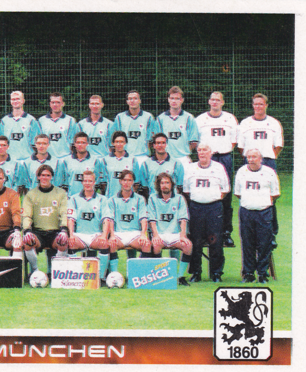 TSV 1860 München - Panini Bundesliga 2001 - Mannschaftsbild 2 - Nr. 357