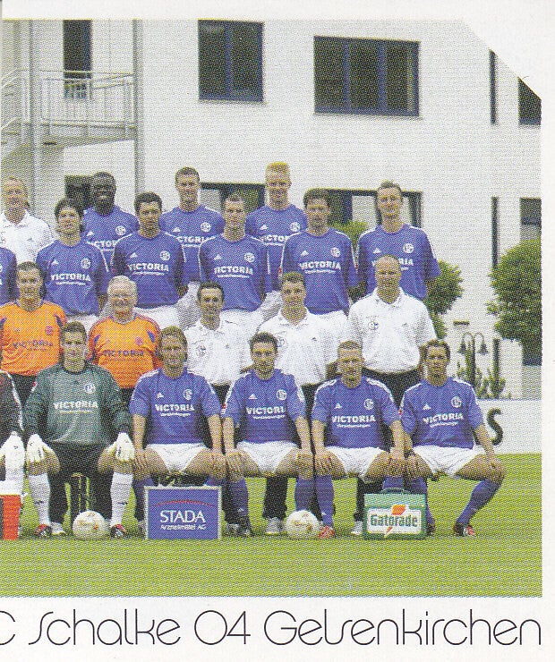 FC Schalke 04 / Panini Bundesliga 2003 / Mannschaftsbild 2 / Nr. 169