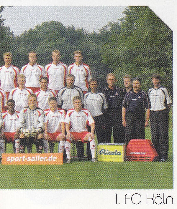1.FC Köln / Panini Bundesliga 2003 / Mannschaftsbild 2 / Nr. 277