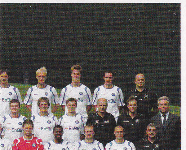 Karlsruher SC - Panini Bundesliga 2008 - Mannschaftsbild 2 - Nr. 277