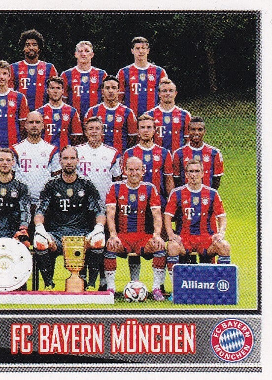 FC Bayern München / Topps Bundesliga 2014 / Mannschaftsbild 2 / Nr. 200