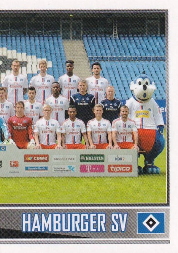 Hamburger SV - Topps Bundesliga 2014 - Mannschaftsbild 2 - Nr. 95