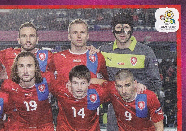 Tschechien / Panini EM 2012 / Mannschaftsbild 2 / Nr. 139