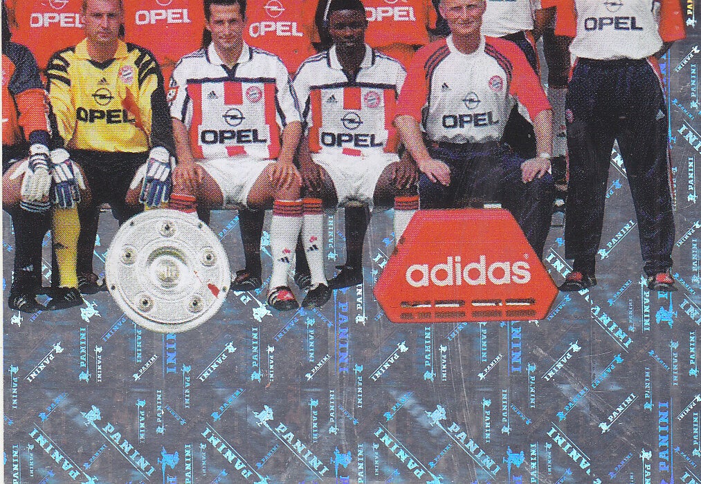 FC Bayern München / Panini FC Collection 2000 / Mannschaftsbild 4 Glitzer / Nr.119