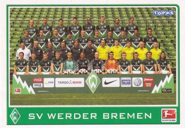 SV Werder Bremen / Topps Bundesliga 2010 / Mannschaft / Nr. 6