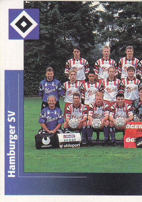 Hamburger SV / Panini Bundesliga 1996 / Mannschaftsbild 1 / Nr. 325