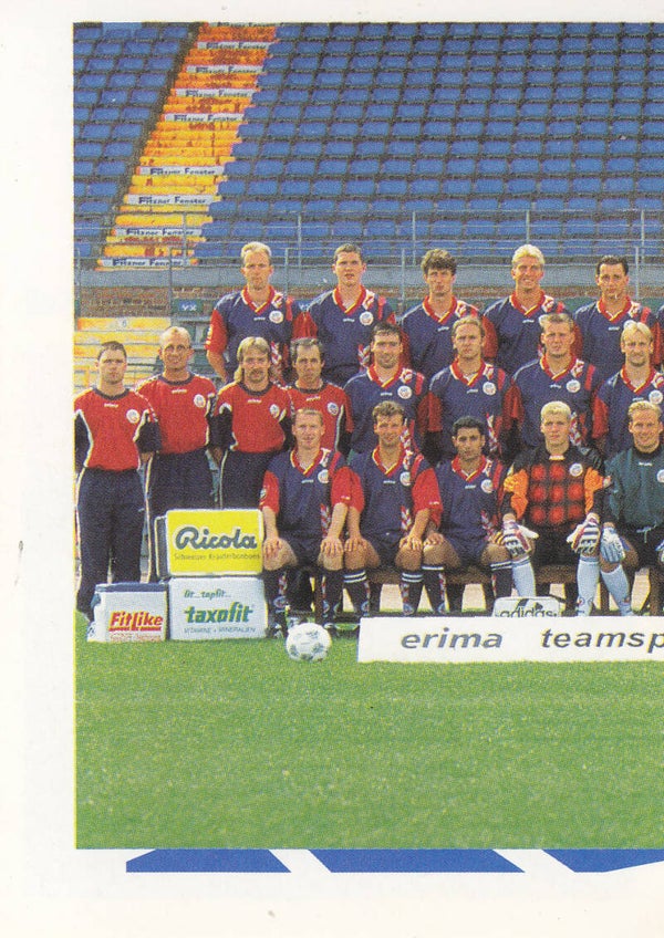 FC Hansa Rostock / Panini Bundesliga 1998 / Mannschaft 1 / Nr. 382