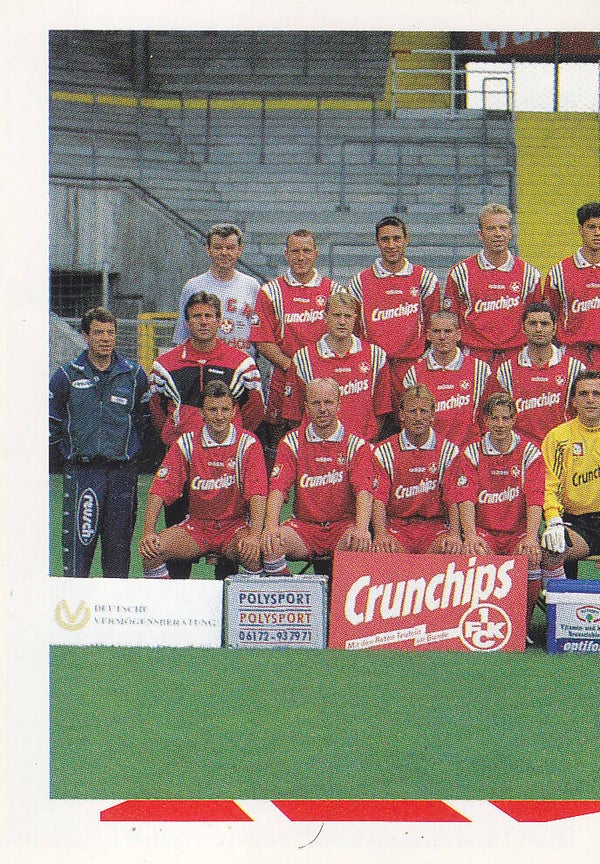 1.FC Kaiserslautern / Panini Bundesliga 1998 / Mannschaftsbild 1 / Nr.409