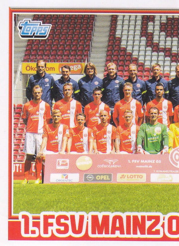 1.FSV Mainz 05 / Topps Bundesliga 2013 / Mannschaftsbild 1 / Nr. 171