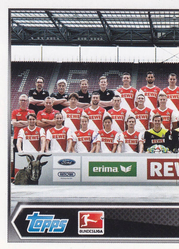 1.FC Köln / Topps Bundesliga 2014 / Mannschaft 1 / Nr. 139