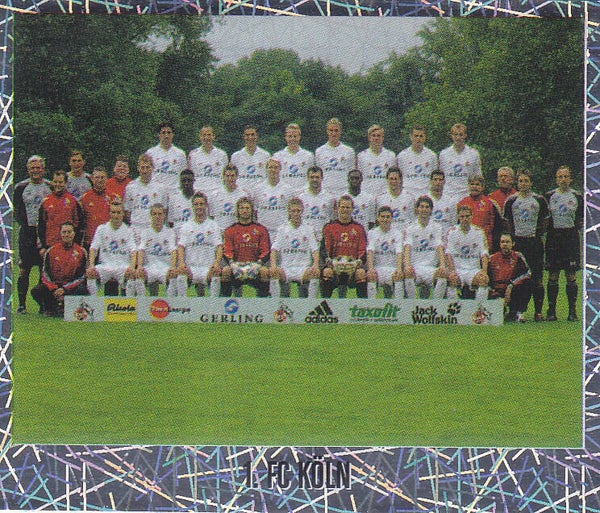 1.FC Köln / Panini Bundesliga 2005 / Mannschaftsbild Glitzer / Nr.280