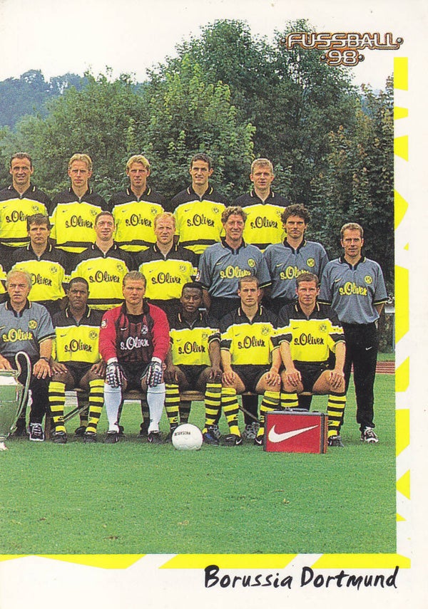 Borussia Dortmund / Panini Bundesliga 1998 / Mannschaftsbild 2 / Nr.59