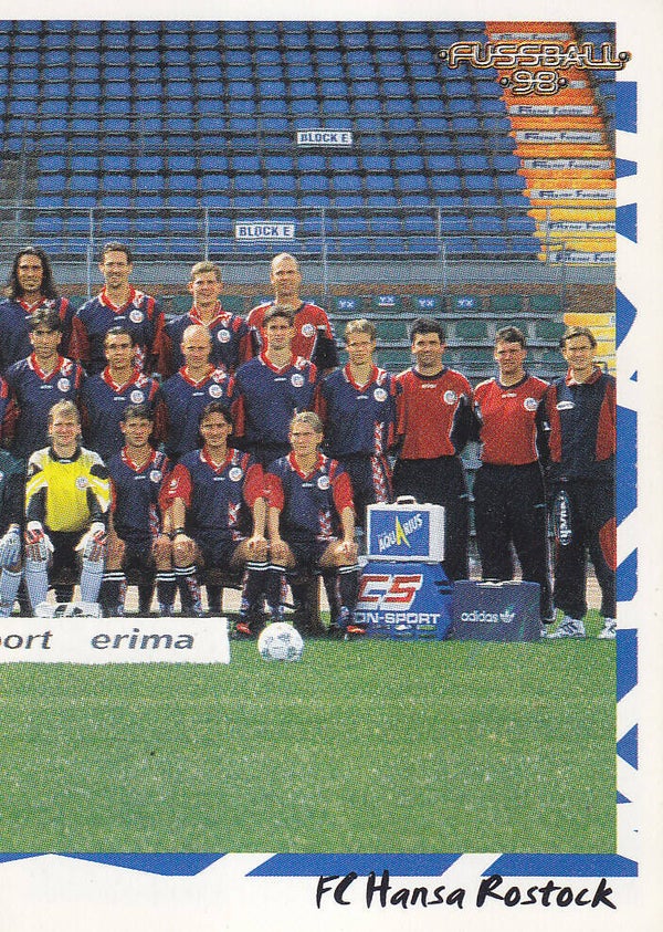FC Hansa Rostock / Panini Bundesliga 1998 /  Mannschaft 2 / Nr. 383
