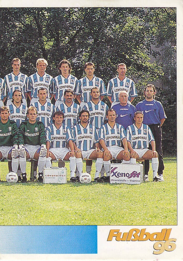 TSV 1860 München / Panini Bundesliga 1996 /Mannschaftsbild 2 / Nr. 353
