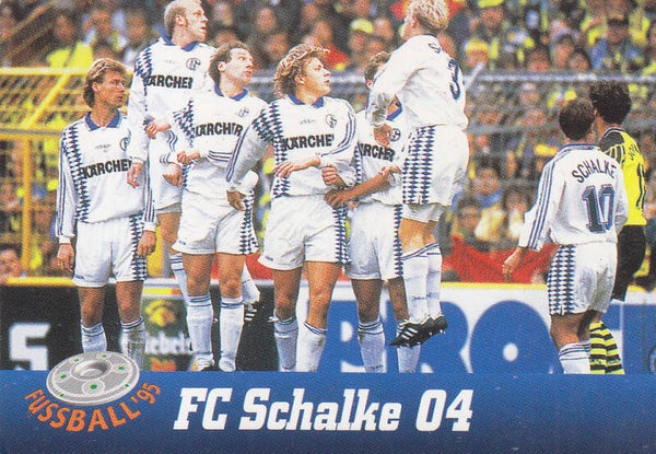 FC Schalke 04 / Panini Bundesliga 1995 / Mannschaftskarte / Nr. 157