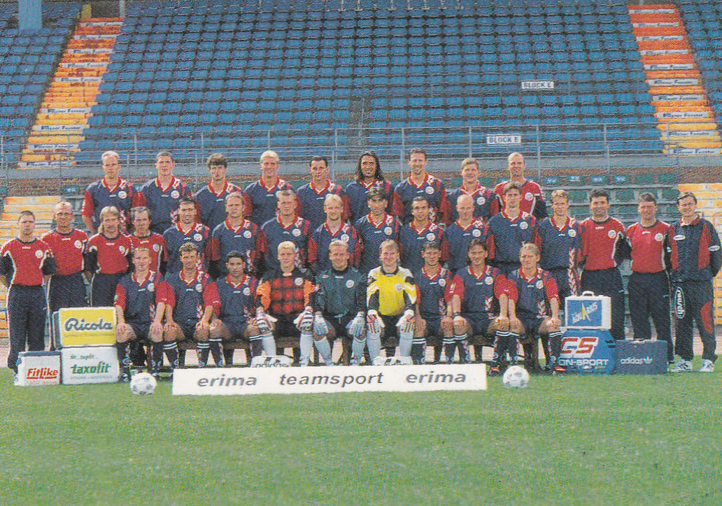 Mannschaftskarte - FC Hansa Rostock - Panini Bundesliga 1998 - Nr. 197