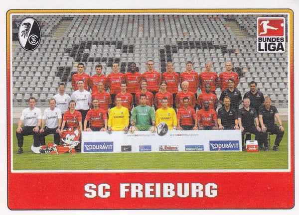SC Freiburg / Topps Bundesliga 2009 / Mannschaftsbild / Nr. 110