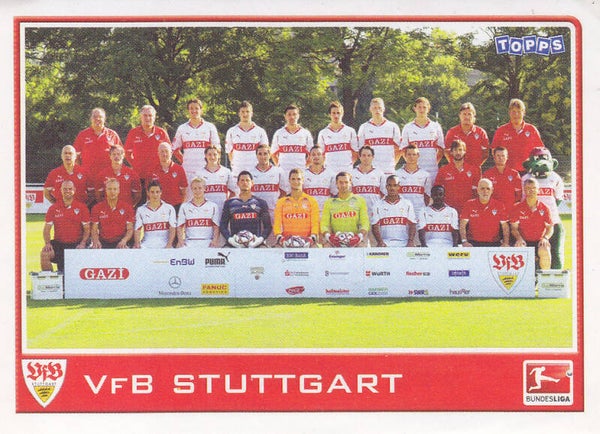 VFB Stuttgart / Topps Bundesliga 2010 / Mannschaftsbild / Nr. 383