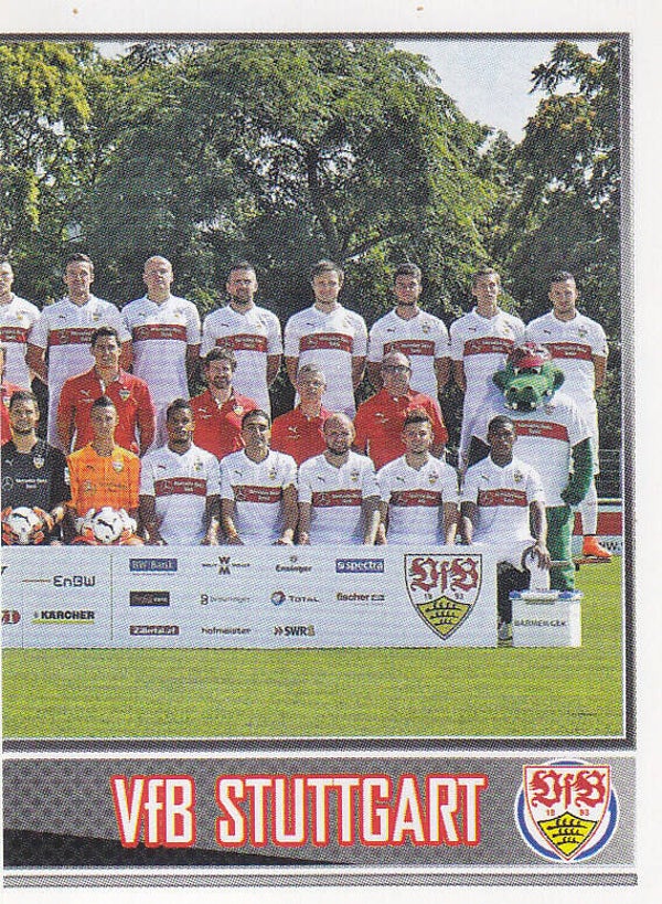 VFB Stuttgart / Topps Bundesliga 2014 / Mannschaftsbild 2 / Nr.245